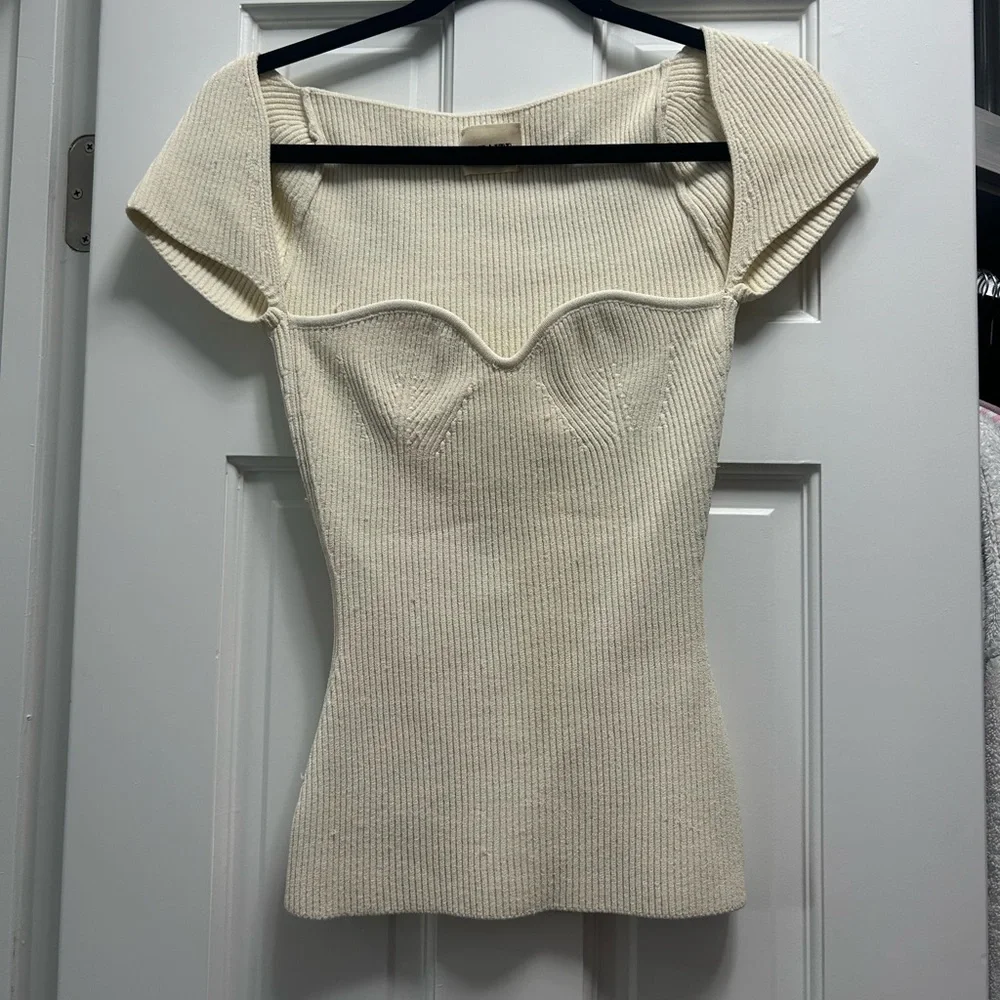 Khaite Ribbed Ista Top - Picture 3 of 6